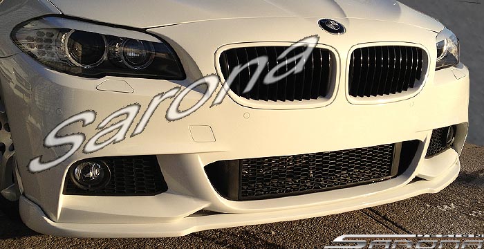 Custom BMW 5 Series  Sedan Front Bumper (2011 - 2017) - $675.00 (Part #BM-034-FB)